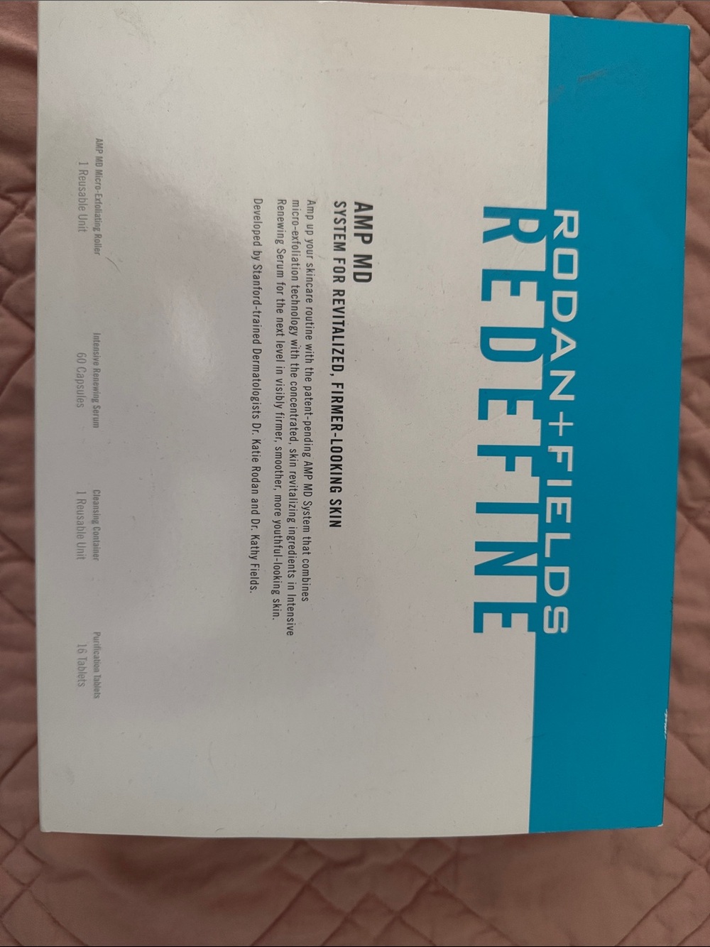 New in Box Rodan & Fields Redefine AMP MD System